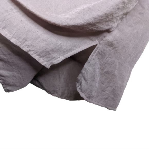 Ann Taylor LOFT Women's Taupe Ruffle Blouse 👚✨ - Picture 5 of 9